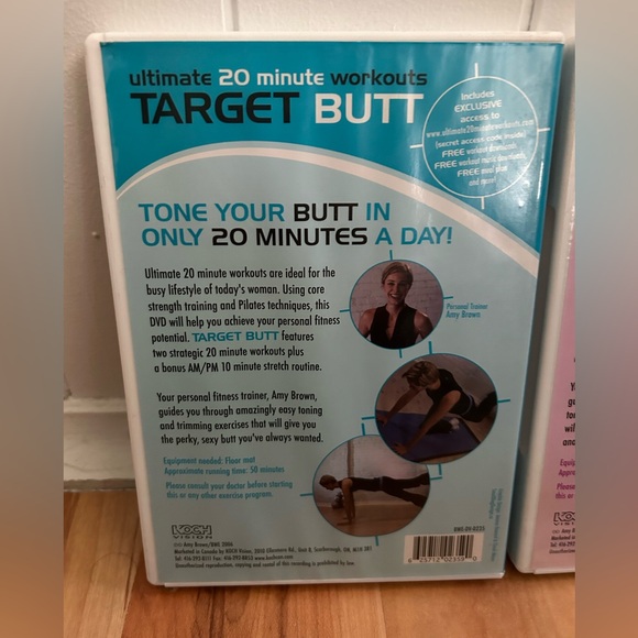 Ultimate 20 Minute Workout DVDs - Picture 5 of 5
